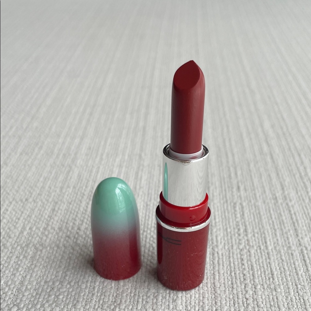 MAC Cosmetics 522 spice it up! Lustreglass lipstick mini